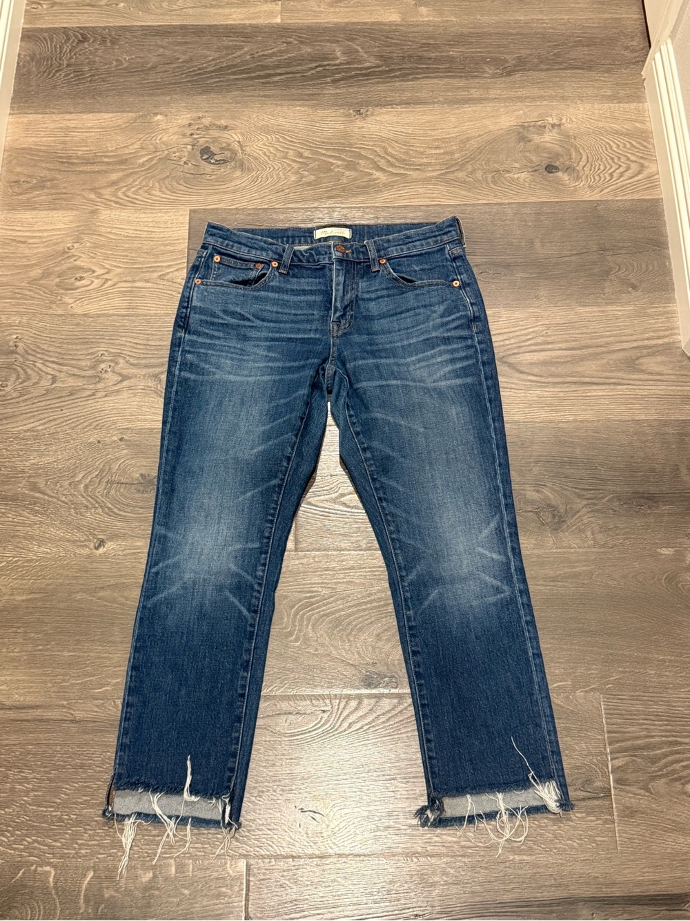 Madewell Dark Blue Ankle Jeans